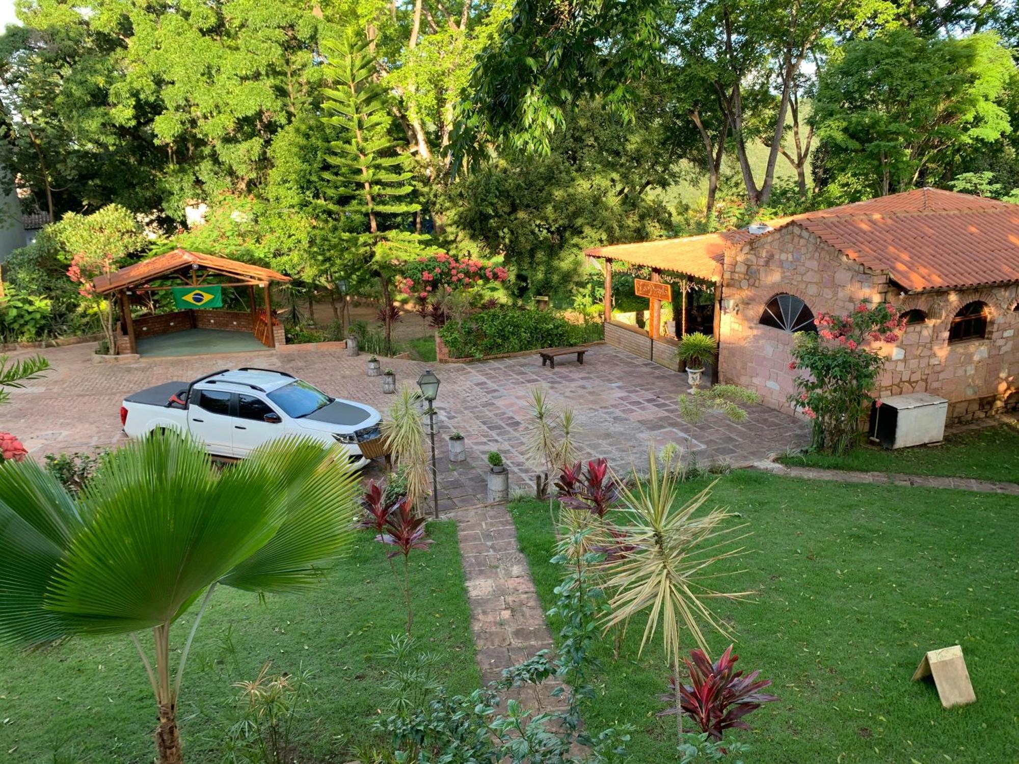 Pousada E Camping Lumiar Lencois Exterior foto